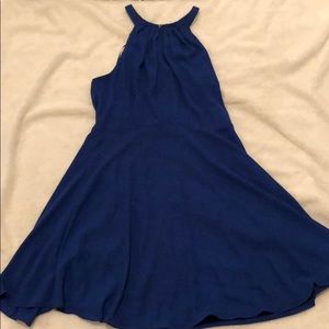 Express blue dress